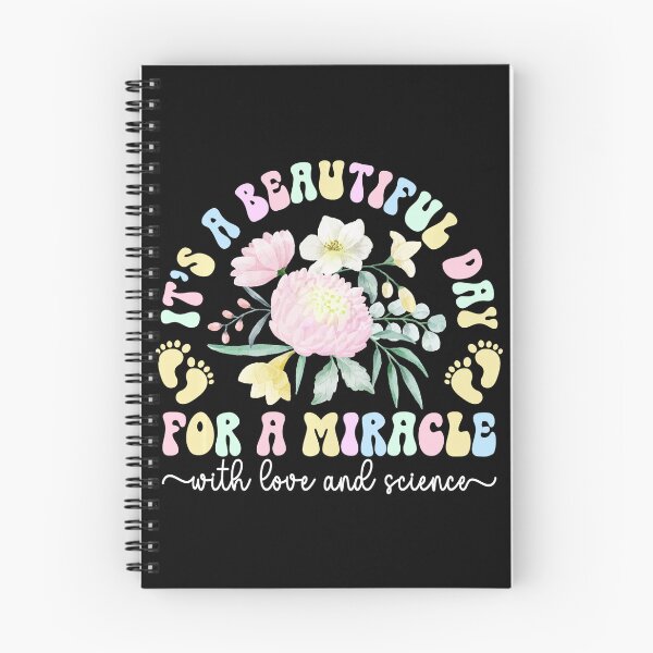 Item preview, Embryo Transfer Day Floral Retro Quote  designed and sold by zamiokaline.