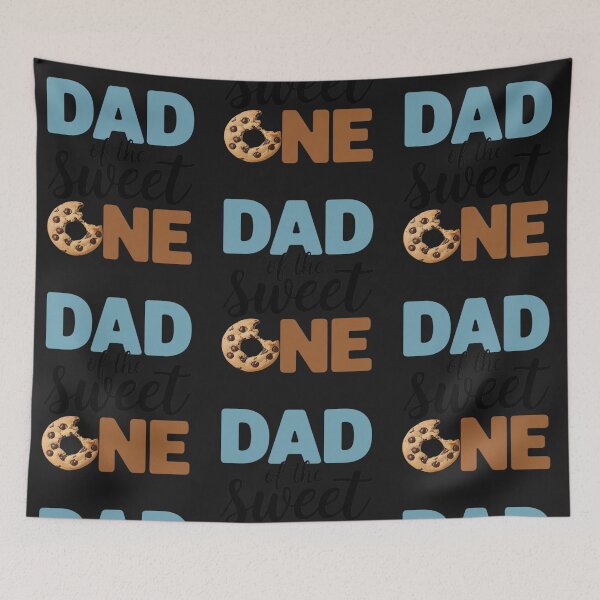 Item preview, Dad Of The Sweet One Cookies and Milk 1st Birthday  designed and sold by Soleaani.