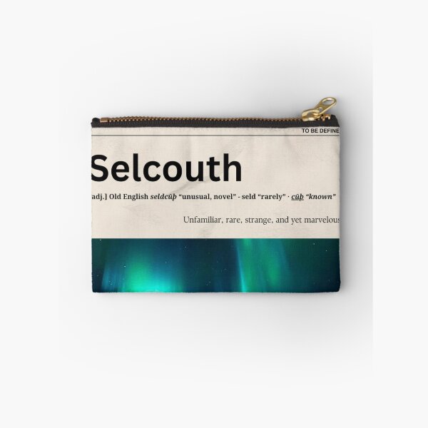 Item preview, Selcouth | Word Definition designed and sold by ToBeDefined.