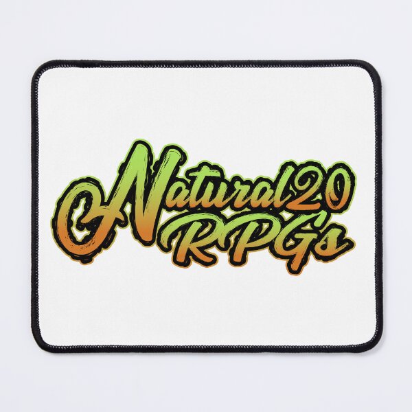 Item preview, Natural 20 RPGs - Logo By Samoi Hasan designed and sold by KougetsuKanchou.
