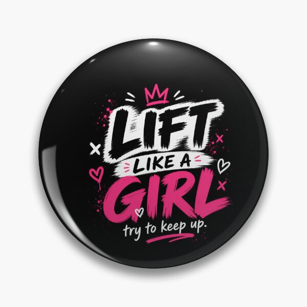 Artikelvorschau, „Lift Like A Girl“ – Lustiges Fitnessstudio-Zitat-Shirt entworfen und verkauft von StoryInCode.