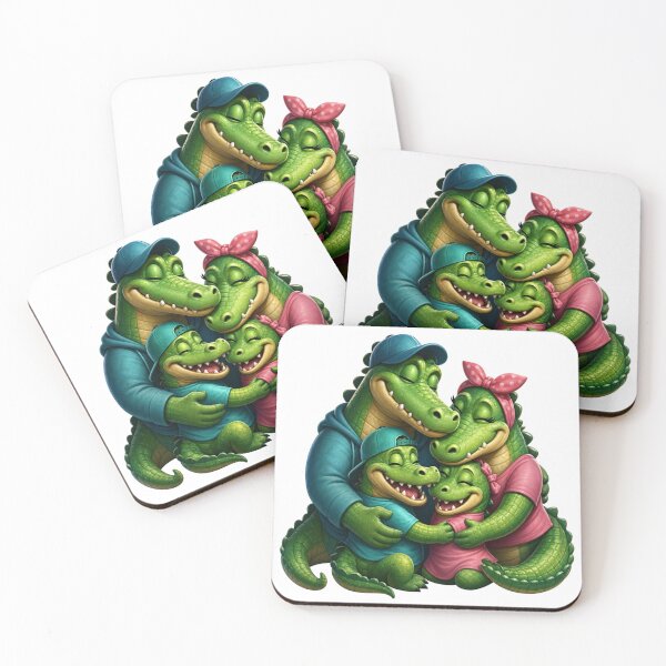 Item preview, Cute Crocodile Family Gift designed and sold by InkNovaLab.