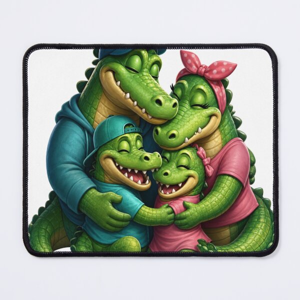 Item preview, Cute Crocodile Family Gift designed and sold by InkNovaLab.