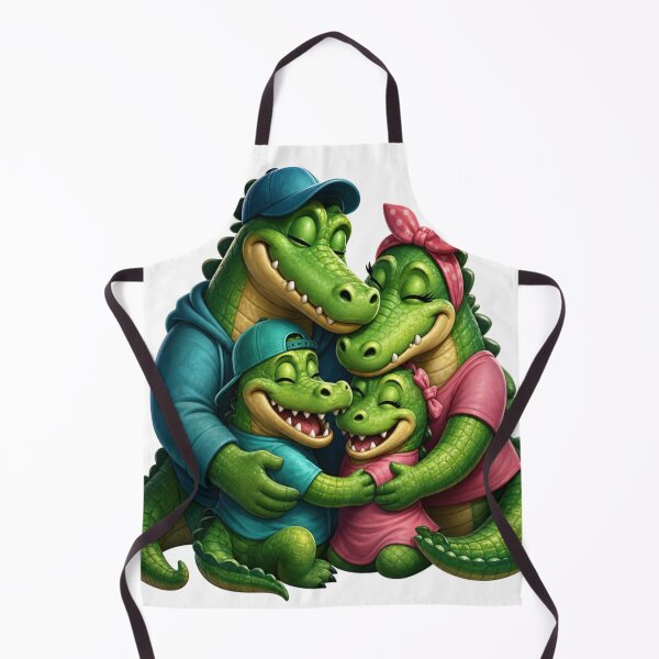 Item preview, Cute Crocodile Family Gift designed and sold by InkNovaLab.