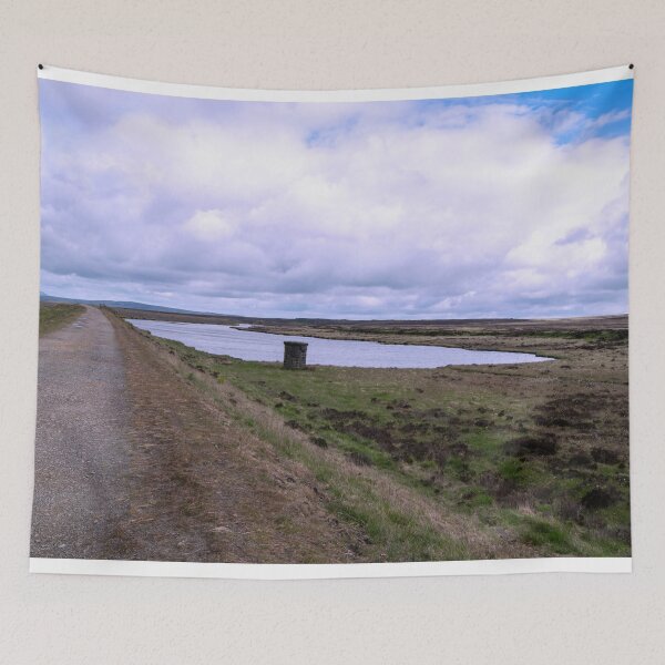 Item preview, Pennine Moorland Walk by Light Hazzles Reservoir, Blackstone Edge designed and sold by ArtworkNorth.