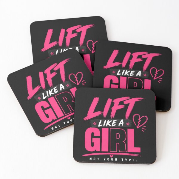 Item preview, Lift Like A Girl Not Your Type Shirt designed and sold by StoryInCode.