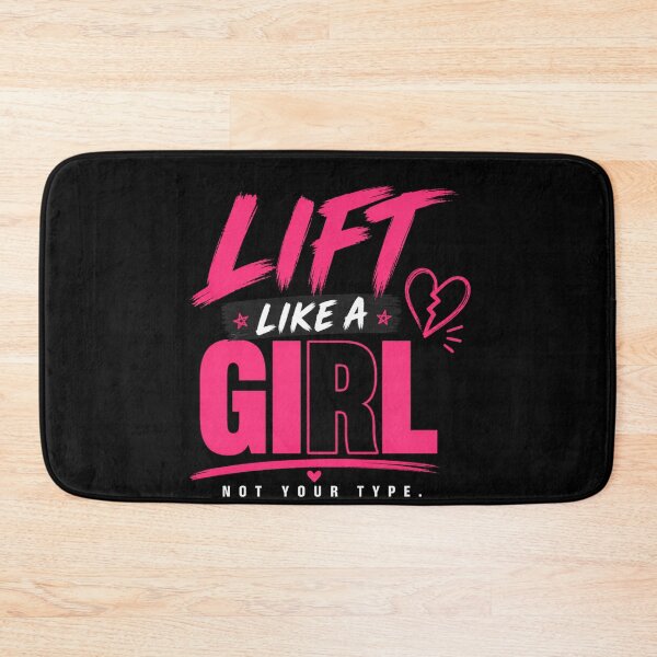 Item preview, Lift Like A Girl Not Your Type Shirt designed and sold by StoryInCode.