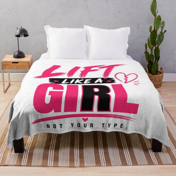 Item preview, Lift Like A Girl Not Your Type Shirt designed and sold by StoryInCode.