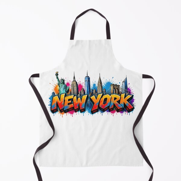 Item preview, New York Skyline – Graffiti Style T-Shirt Design - NYC USA Urban Art designed and sold by Earth Celebration Designs.