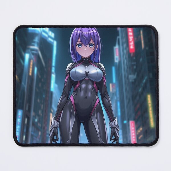 Item preview, Cyber E-Girl Anime Full Body – Neon Aesthetic Waifu Design designed and sold by AnimDream .