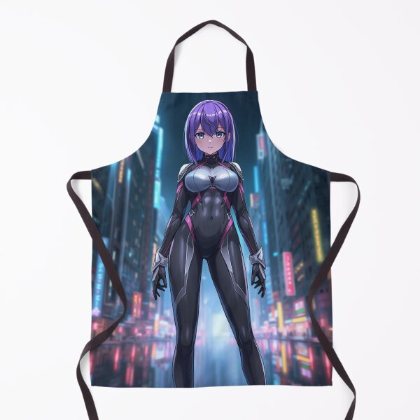 Item preview, Cyber E-Girl Anime Full Body – Neon Aesthetic Waifu Design designed and sold by AnimDream .