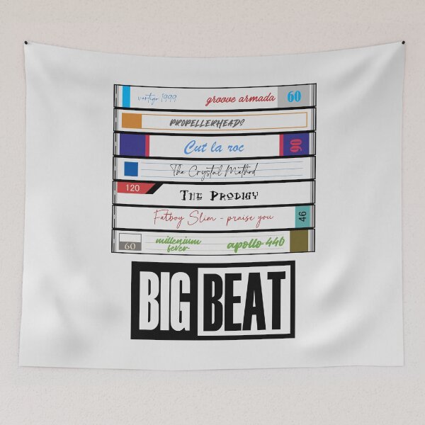 Item preview, Big Beat Cassettes designed and sold by THE MODA STEREO.