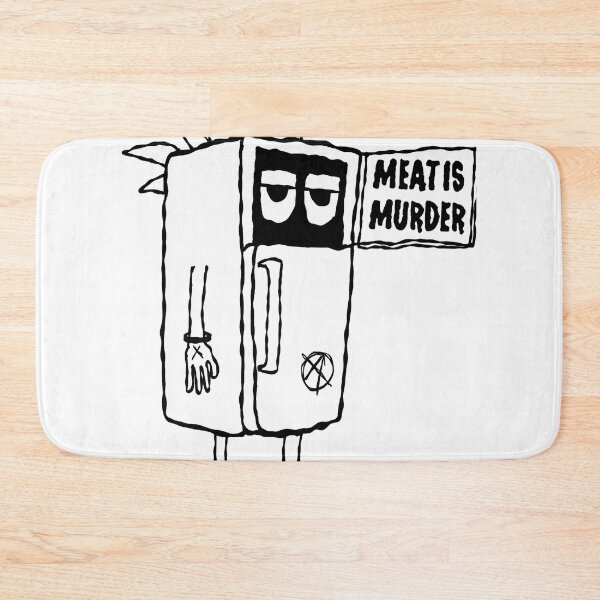 Item preview, Meatis Murder Straight Edge Punk Refrigerator designed and sold by Shopnew00.
