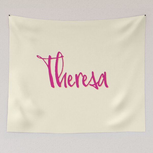 Item preview, THERESA personalized type design designed and sold by CharlottePlaceArt.