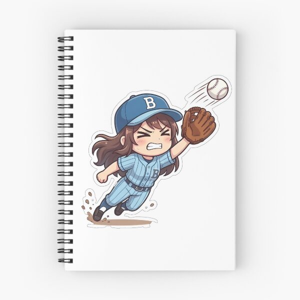 Item preview, Chibi Baseball 2026 Edition - Diving Catch designed and sold by Chibi-Planet.
