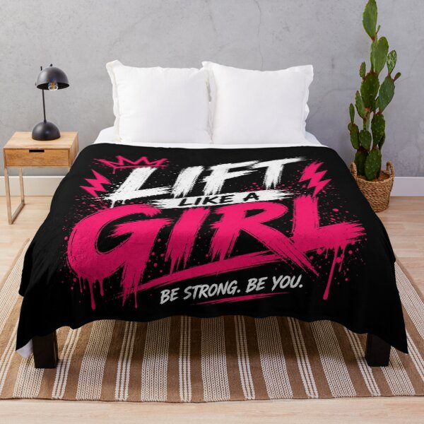 Item preview, Lift Like A Girl Streetwear Graphic Shirt designed and sold by StoryInCode.