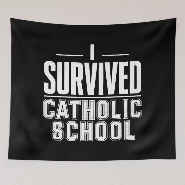 Item preview, I Survived Catholic School designed and sold by LOUP-SOLI.