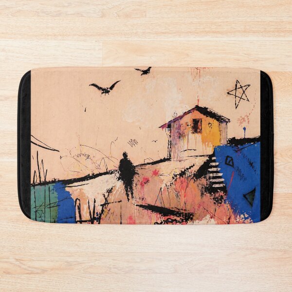 Item preview, Abstract Hill House Walk Painting designed and sold by Modaozushi216.