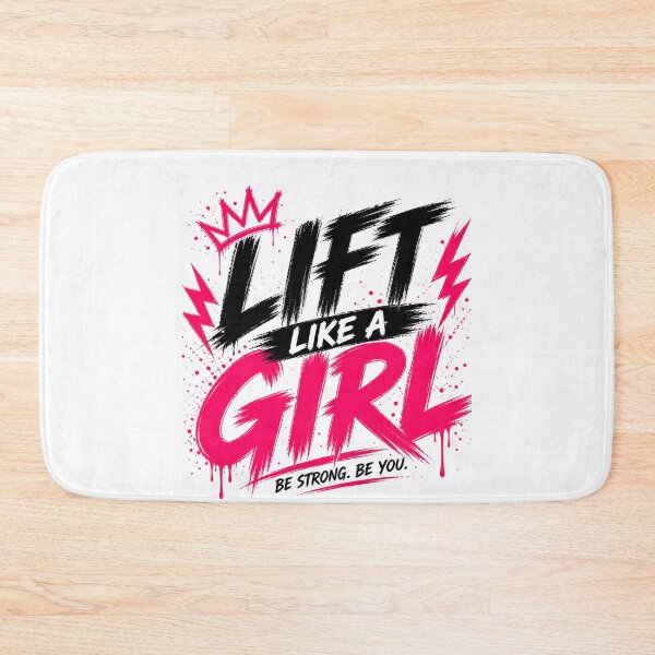 Item preview, Lift Like A Girl Streetwear Graphic Shirt designed and sold by StoryInCode.