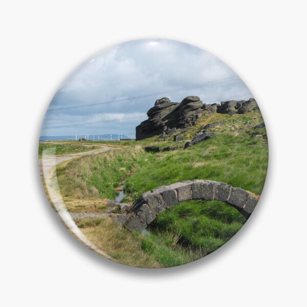 Item preview, The Rain Stone from Blackstone Edge: Epic Yorkshire Moorland Landscape designed and sold by ArtworkNorth.