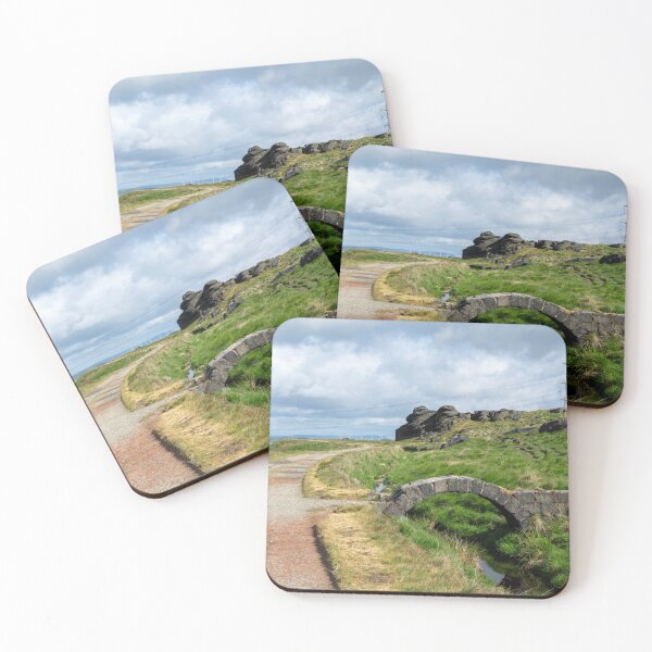 Item preview, The Rain Stone from Blackstone Edge: Epic Yorkshire Moorland Landscape designed and sold by ArtworkNorth.