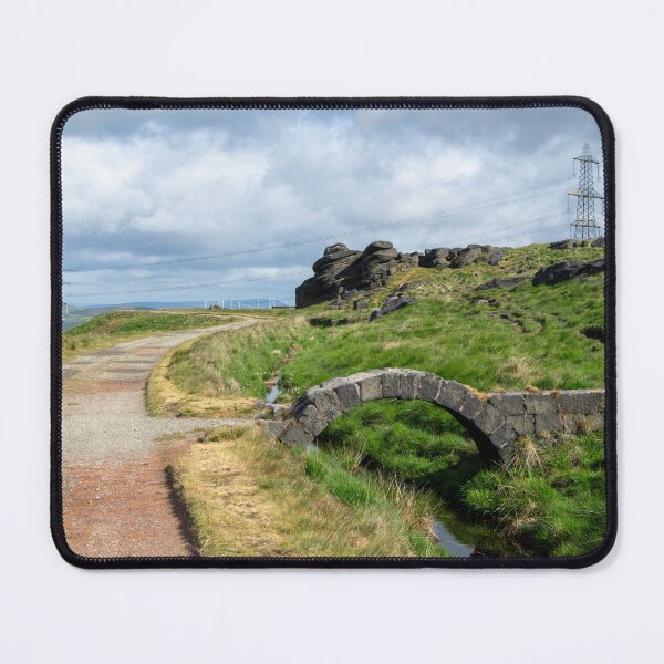 Item preview, The Rain Stone from Blackstone Edge: Epic Yorkshire Moorland Landscape designed and sold by ArtworkNorth.