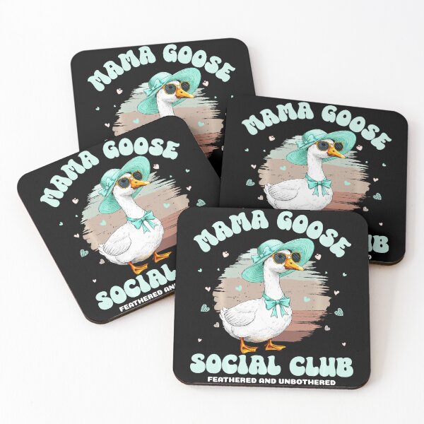 Item preview, Mama Goose Social Club Feathered and Unbothered designed and sold by zamiokaline.