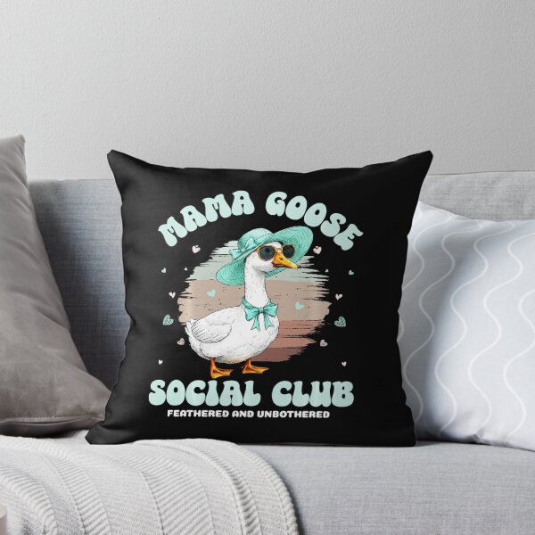 Item preview, Mama Goose Social Club Feathered and Unbothered designed and sold by zamiokaline.