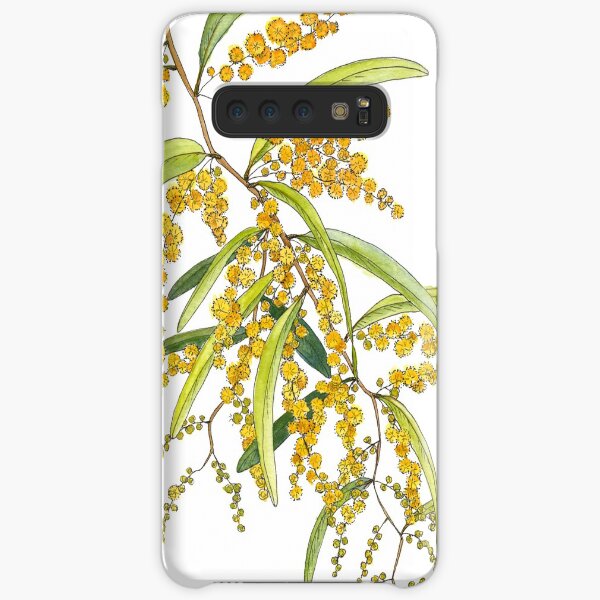 Australian Wattle Flower, Illustration Samsung Galaxy Snap Case