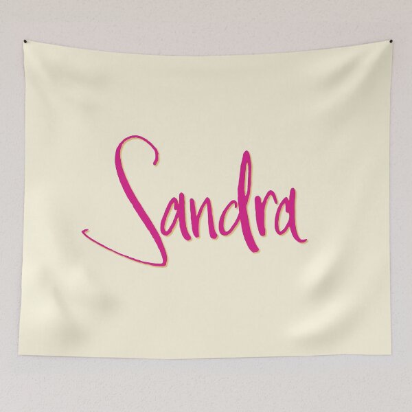 Item preview, SANDRA personalized type design designed and sold by CharlottePlaceArt.
