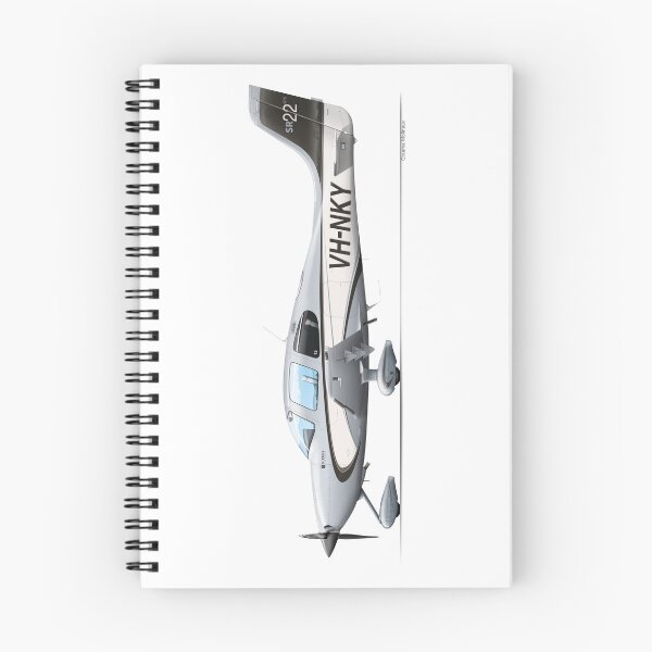 Item preview, CIRRUS SR22 designed and sold by Grubby Fingers Aircraft Illustration.