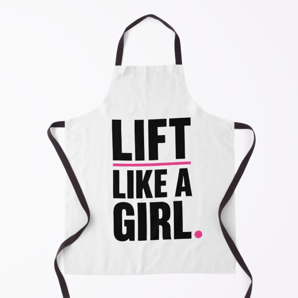 Item preview, Lift Like A Girl Minimal Typography Shirt designed and sold by StoryInCode.