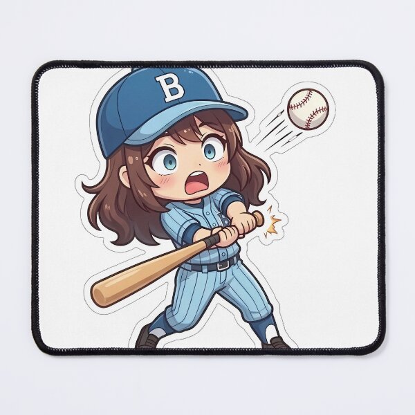 Item preview, Chibi Baseball 2026 Edition - Batter Bunt Play designed and sold by Chibi-Planet.
