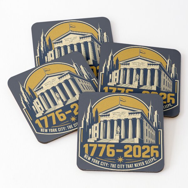 Item preview, USA 250th Anniversary NYC Federal Hall 1776-2026 designed and sold by rygenr8.