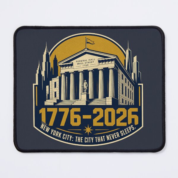 Item preview, USA 250th Anniversary NYC Federal Hall 1776-2026 designed and sold by rygenr8.