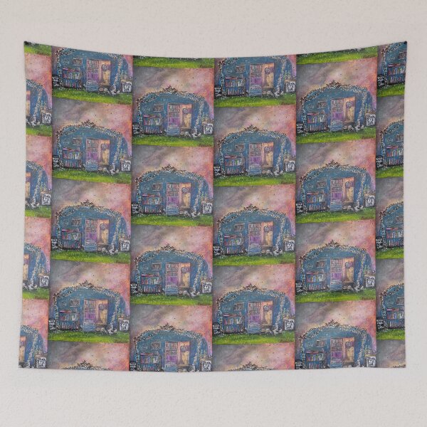 Item preview, Whimsical Book Mobile Painting designed and sold by NancySpurlock.