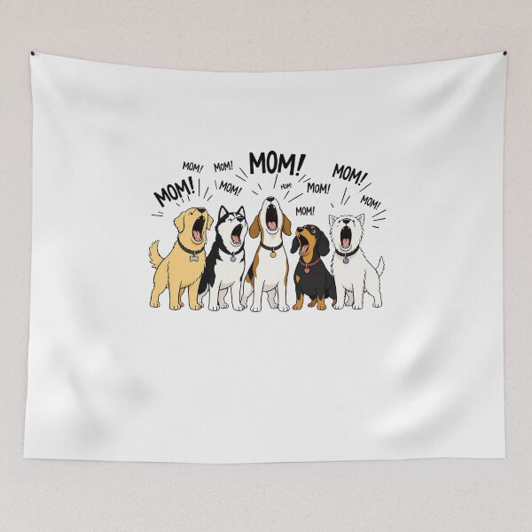 Artikelvorschau, Mama, Mama, Mama – Lustige Pinguin-Mama entworfen und verkauft von vintagearttee.