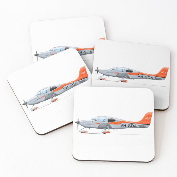 Item preview, CIRRUS SR22 designed and sold by Grubby Fingers Aircraft Illustration.