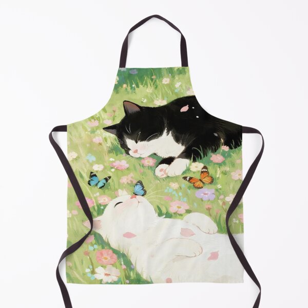 Item preview, Black cat and white cat designed and sold by xianxiu-ling.