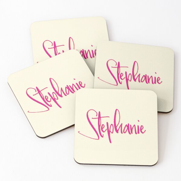 Item preview, STEPHANIE personalized type design designed and sold by CharlottePlaceArt.