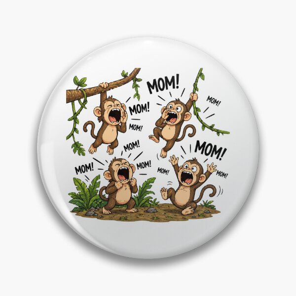 Artikelvorschau, Mama, Mama, Mama – Lustige Pinguin-Mama entworfen und verkauft von vintagearttee.