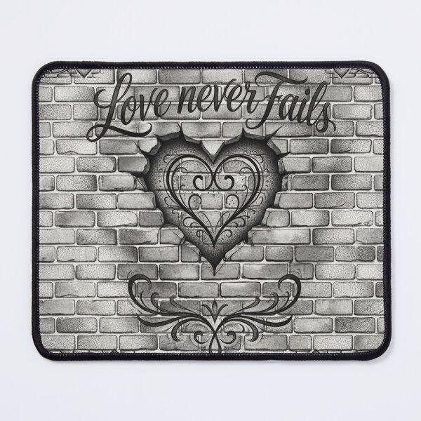 Item preview, "Love Never Fails" Noir designed and sold by KabronX.