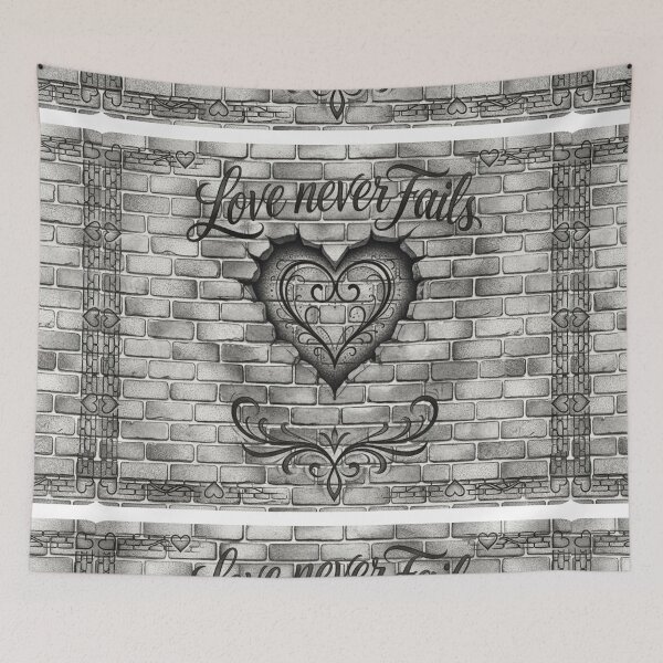 Item preview, "Love Never Fails" Noir designed and sold by KabronX.