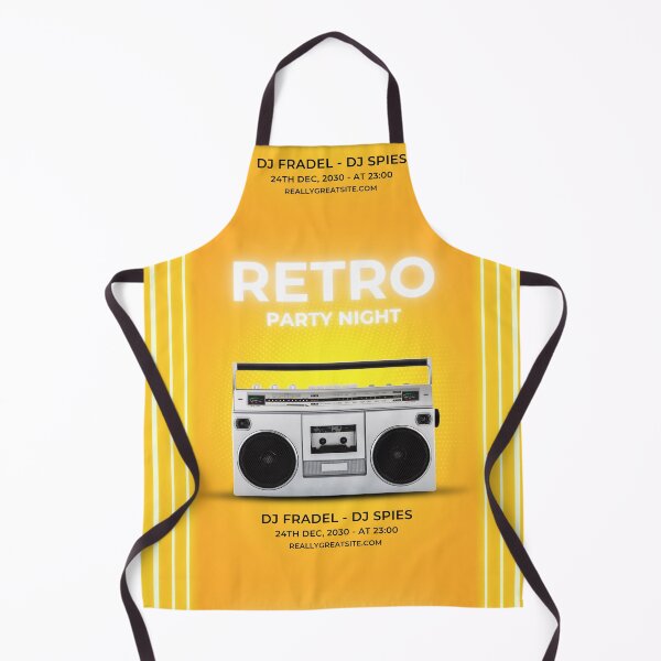 Item preview, Retro Party Night: Boombox Vintage Musical designed and sold by A touch of creativity.