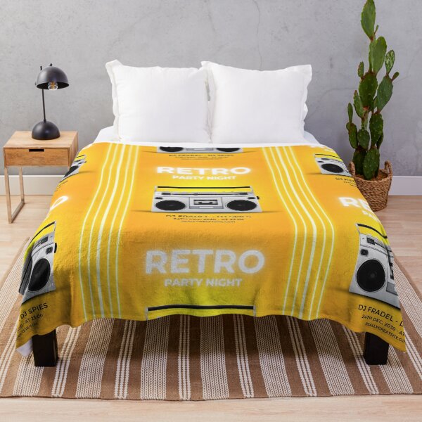 Item preview, Retro Party Night: Boombox Vintage Musical designed and sold by A touch of creativity.