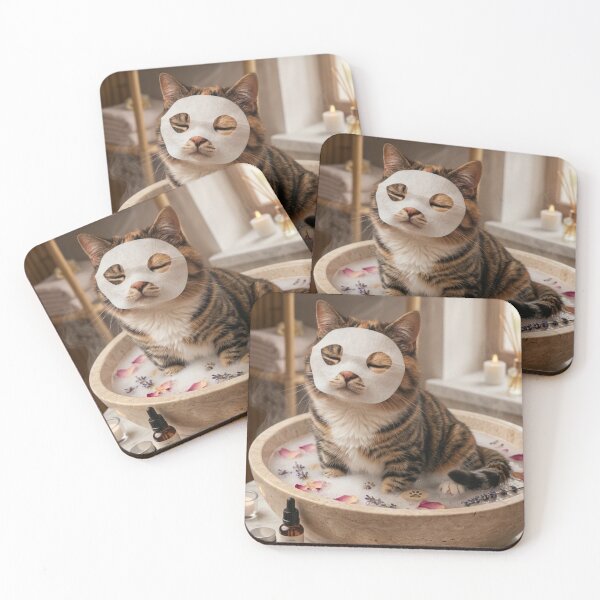 Item preview, Weekend Mode Activated Funny Cat Relaxing Spa designed and sold by Mad World Creations.