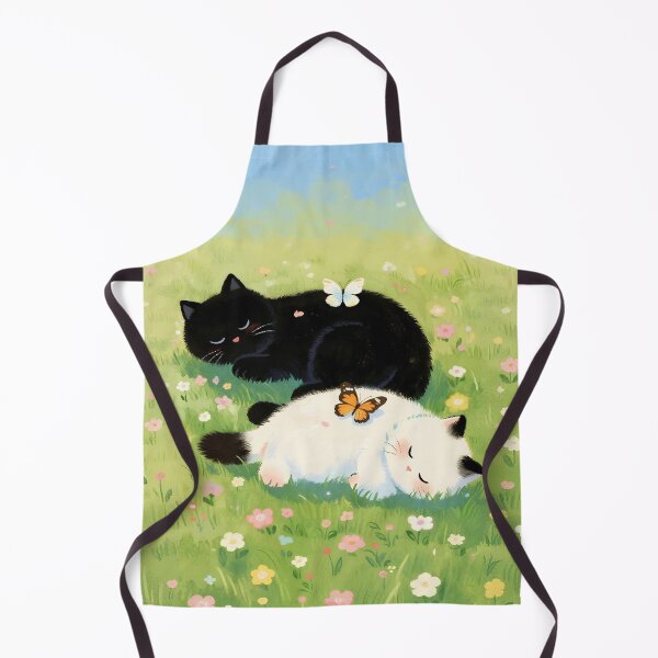 Item preview, Black cat and white cat designed and sold by xianxiu-ling.
