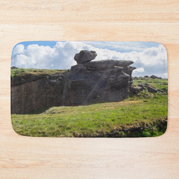 Item preview, Ancient Rain Stone Moorland Guardian over Blackstone Edge designed and sold by ArtworkNorth.