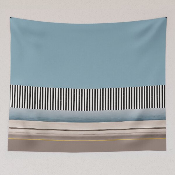 Item preview, Route - Modern Surreal Minimalist Beach Horizon designed and sold by Underdott.