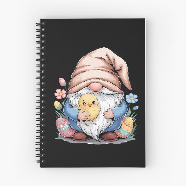 Item preview, Easter Gnome Spring Flower Cottagecore Art Garden With Chick designed and sold by AvenStudioCo.